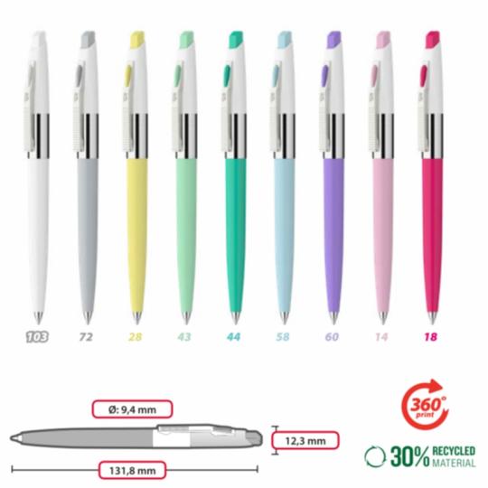 Esferográfica Ico 70 Color