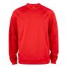 Sudadera cuello redondo activa básica