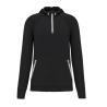 Sweat-shirt de sport 1/2 zip avec capuche unisexe Proact®