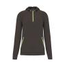 Sweat-shirt de sport 1/2 zip avec capuche unisexe Proact®