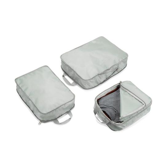 3-piece suitcase organiser...
