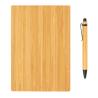 Ensemble de carnet et stylo A5 Bamboo