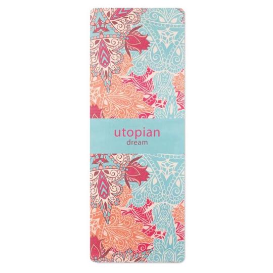 Tapis de yoga en microfibre...
