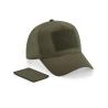 Boné 5 painéis com patch amovível Beechfield®