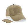 Boné 5 painéis com patch amovível Beechfield®