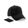 Casquette 5 panneaux avec patch amovible Beechfield®