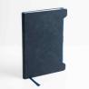 Bloc-notes A5 avec couverture en RPU doux et support pour stylo-bille Softnote