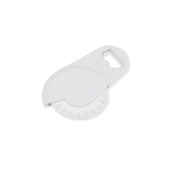 Pepperoni pizza cutter with...