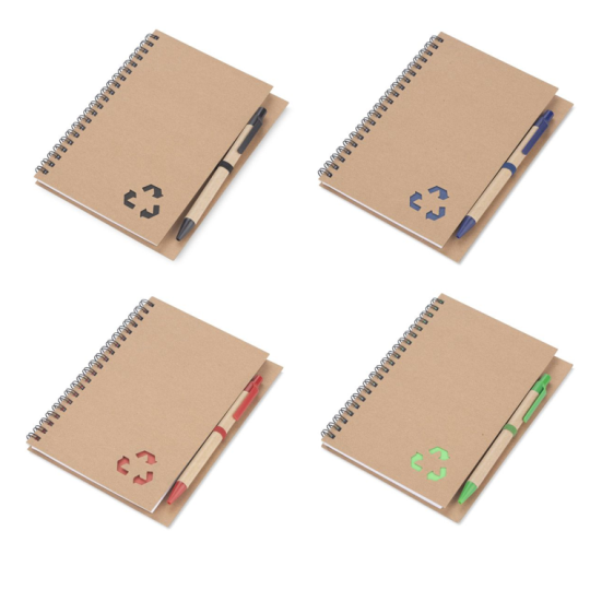 Cahier avec stylo Sereno