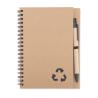 Cahier avec stylo Sereno