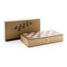 Luxury wooden folding chess set