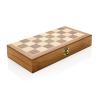 Jeu d'échecs pliable en bois de luxe