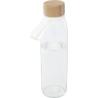 500 ml glass water bottle with silicone handle and bamboo lid Porto Brick