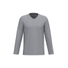 T-shirt homme et femme manches longues col en V Kariban®
