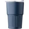 Double-walled travel mug in recycled stainless steel (450 ml) Calo