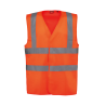 Unisex adult high visibility vest