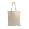 Mini saco de compras em algodão natural 135 g/m2 Assisi