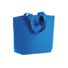 120 g/m² cotton shopping bag, short handles and bottom reinforcement Matera