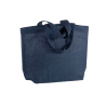 Bolsa de compras de algodón 120 g/m², asas cortas y refuerzo inferior Matera