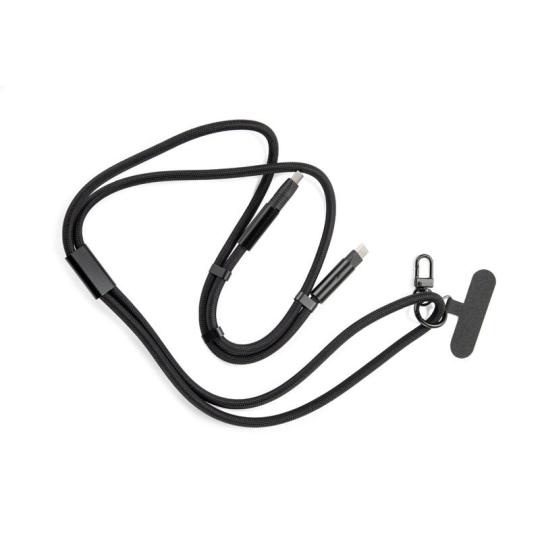 Mobile phone lanyard with...