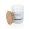 Vela perfumada de luxo com tampa de bambu Ukiyo