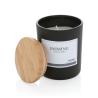 Vela perfumada de lujo Ukiyo con tapa de bambú