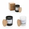 Vela perfumada de luxo com tampa de bambu Ukiyo