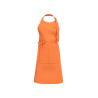 Delantal con bolsillo de algodón orgánico Kariban®