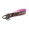 Carabiner with keychain and two-colour strap (Production)