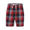 Shorts à Motif Tartan