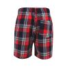 Shorts à Motif Tartan