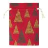 Saco De Presente De Natal 10*14,5 Cm Sherwood
