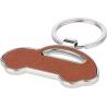 Joan recycled leather keyring