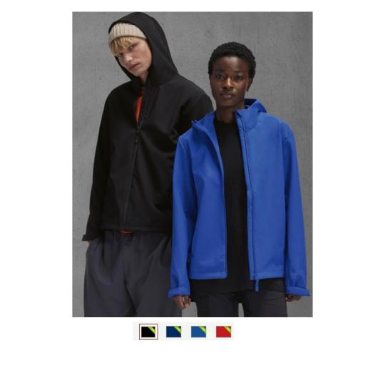 Casaco Softshell com capuz Reset 3Lr B&C®