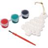 Conjunto de pintura da árvore de Natal PS Amaris
