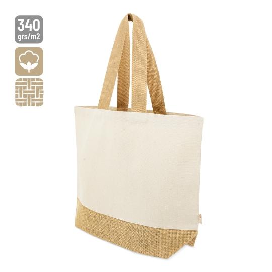 Misha Cotton and Jute Bag