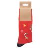 Pair of socks with Christmas decorations Soc Large