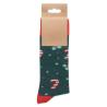 Paire de chaussettes avec décorations de Noël Soc Large