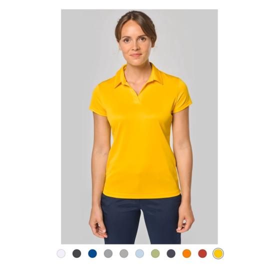 Polo de senhora de desporto