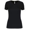 T-shirt de desporto de senhora com decote V de manga curta  Proact®