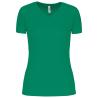 T-shirt de desporto de senhora com decote V de manga curta  Proact®