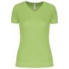 T-shirt de desporto de senhora com decote V de manga curta  Proact®