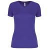 T-shirt de desporto de senhora com decote V de manga curta  Proact®