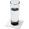 Renzo square plastic coaster base