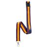 Wide Flag Police Lanyard
