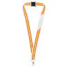 Lanyard Bandera Ancha Policía