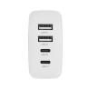 Chargeur de voyage RCS en plastique avec USB-C TravelCharge Pro