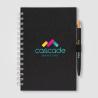 Caderno espiral Recycled Milk Cart - A5 Earth e conjunto de caneta Reborn