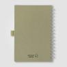Caderno espiral Recycled Milk Cart - A5 Earth e conjunto de caneta Reborn