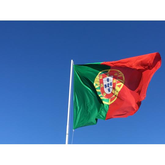 Bandeira poliester (Produção)